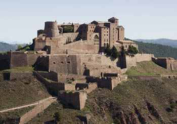 Parador de Cardona, Spain--a 9th-century fortress only a day's drive from Barcelona.