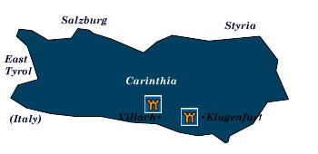 carinthia map